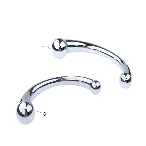 Anal Hooks Anal Hook Elegant Double Stainless Ended 5858 Steel 0801